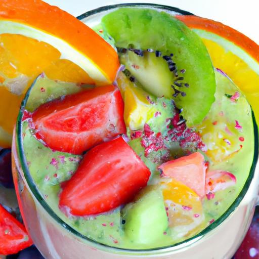 Refreshing Fruit & Veggie Smoothies: Nutritious Blended Bliss