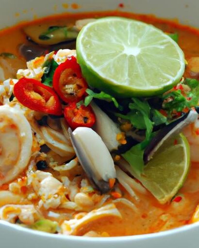 Discovering Tom Yum Noodle Soup: A Zesty Thai Delight