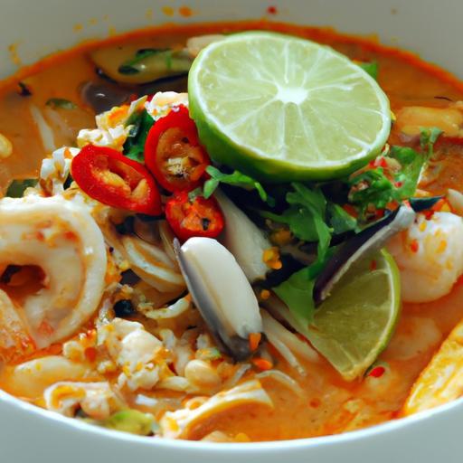 Discovering Tom Yum Noodle Soup: A Zesty Thai Delight