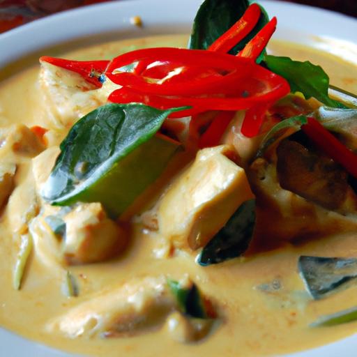 Creamy Thai Chicken Curry with Coconut Milk: A Flavorful Journey
