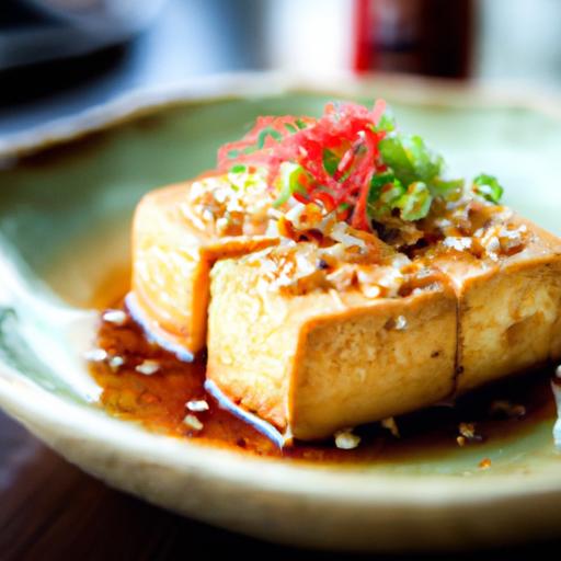 Agedashi Tofu:⁣ Crispy Delight‌ in Savory Japanese Sauce