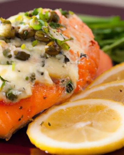Zesty Creamy Lemon Dill Salmon: A Flavorful Seafood Delight