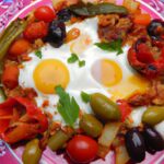 Savor Kefta Tagine: Eggs & Tomatoes in Moroccan Bliss
