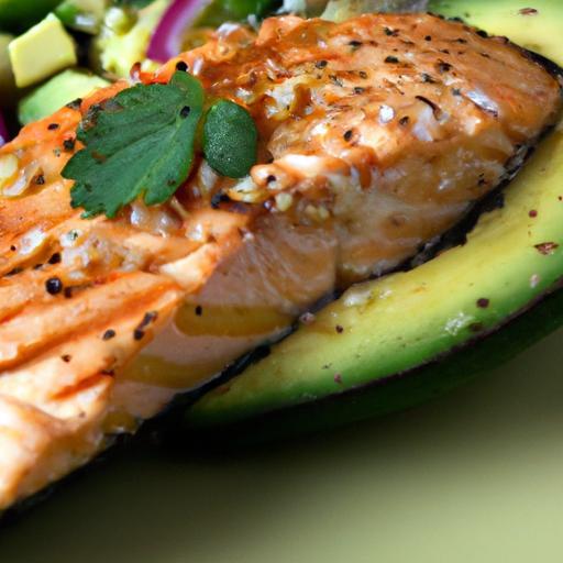 Savor the Flavor: Grilled Salmon with Zesty Avocado Salsa