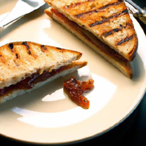 Elevate Your Palate: Gourmet Grilled Cheese with Fig Jam