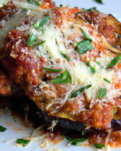 Crispy Baked Eggplant Parmesan: A Delicious Italian Classic