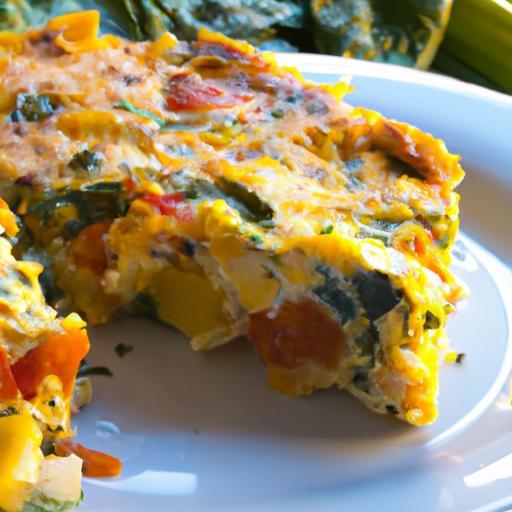 Fresh & Flavorful: Vegetable Herb Frittata Delight