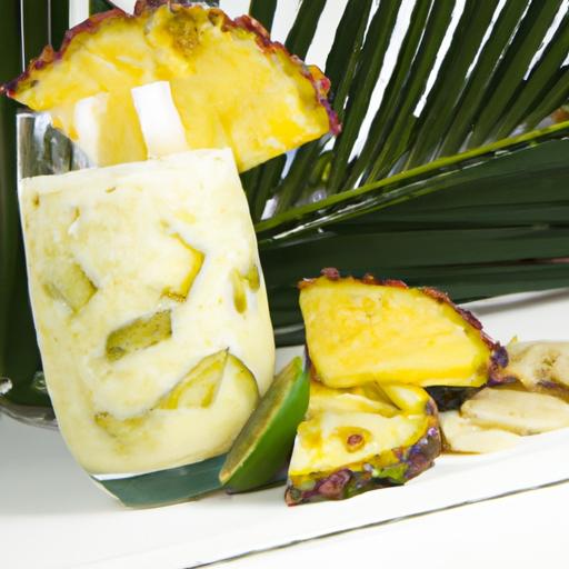 Tropical Boost: Crafting the Perfect Pineapple Coconut Ginger Smoothie