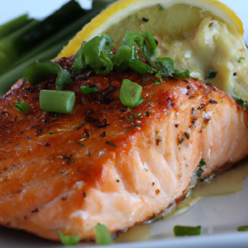 Savor the Flavor: Grilled Salmon with garlic Butter Magic
