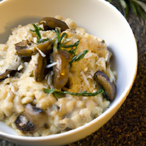 Decadent​ Creamy Mushroom Risotto: A Comfort Food Classic