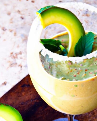 Energize Your Day: Keto Avocado Smoothie with MCT Oil Boost