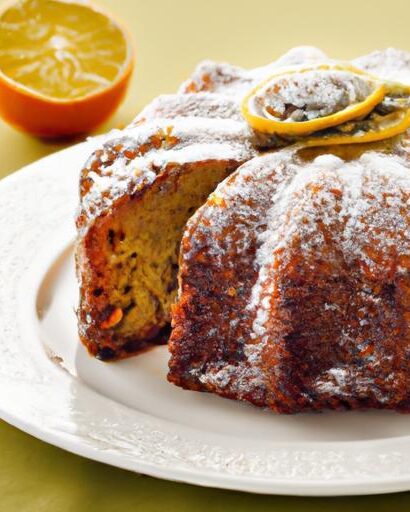 Zesty Olive Oil Cake: A Citrus Twist on Classic Delight