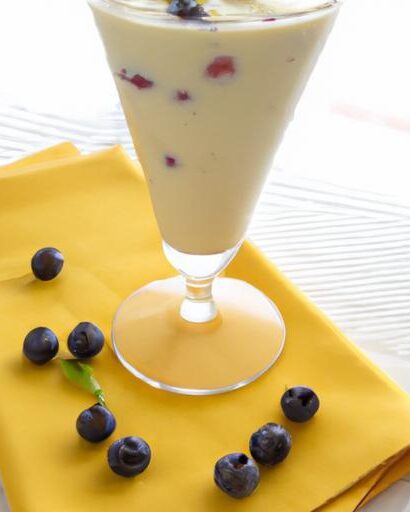 Power Up Your Day with a High-Protein Greek Yogurt Smoothie