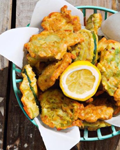 Crispy Air Fryer Zucchini Fritters: A Healthy Delight