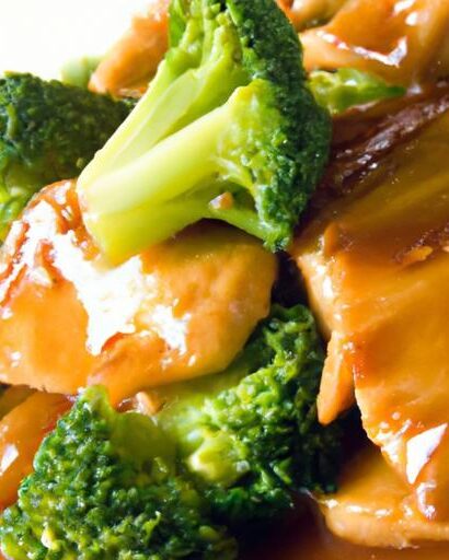 Savor the Classic Flavor: Chinese Chicken & Broccoli Delight