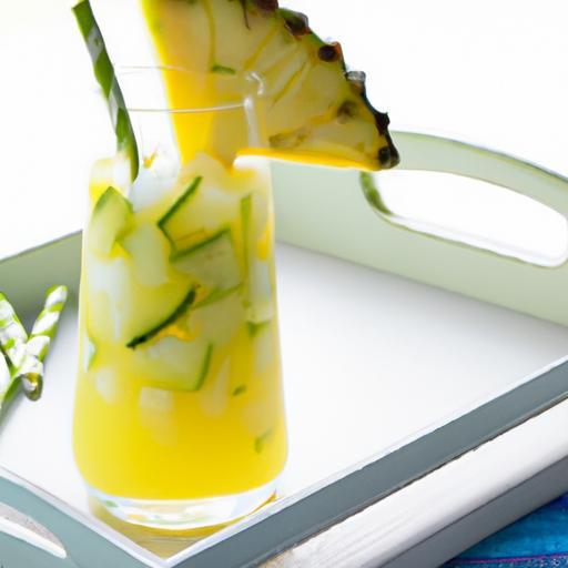 Refresh & Reboot: The Pineapple Cucumber Detox Elixir