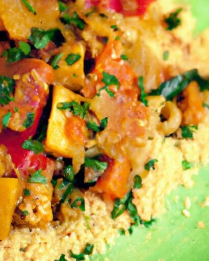 Moroccan Couscous & Roast Veggies: A Flavorful Harmony