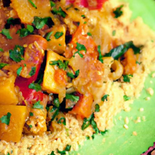 Moroccan Couscous & Roast Veggies: A Flavorful Harmony