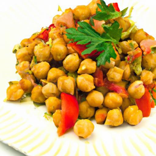 Zesty Moroccan Spiced Chickpea Salad: A Flavorful Twist