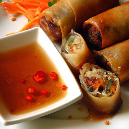 Crispy & Healthy: Easy Air Fried Spring Rolls Recipe Guide