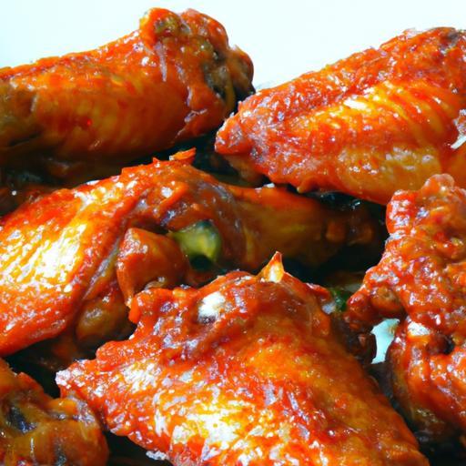Fiery Korean Chicken Wings: A Bold Bite of Spicy Delight