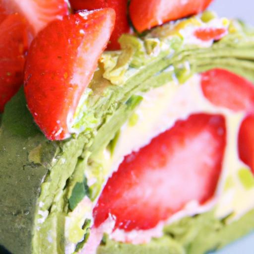 Whisked Bliss: Crafting the Perfect Matcha Strawberry Roll Cake