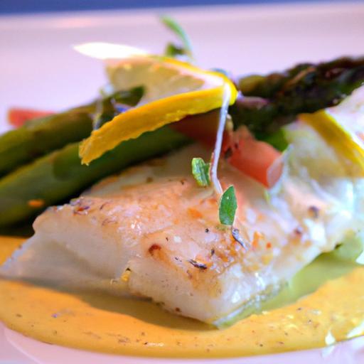 Savor Grilled Dover Sole with Zesty Lemon Beurre Blanc Delight