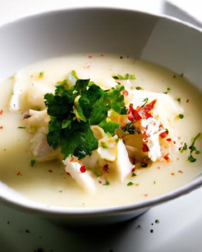 Creamy Coconut Chicken Soup: A Tropical Twist to Comfort Food