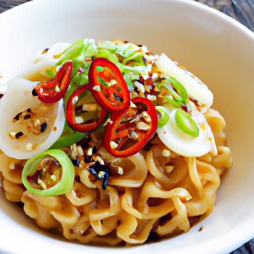 Fiery Flavor Fusion: The Magic of Garlic Chili Oil Ramen