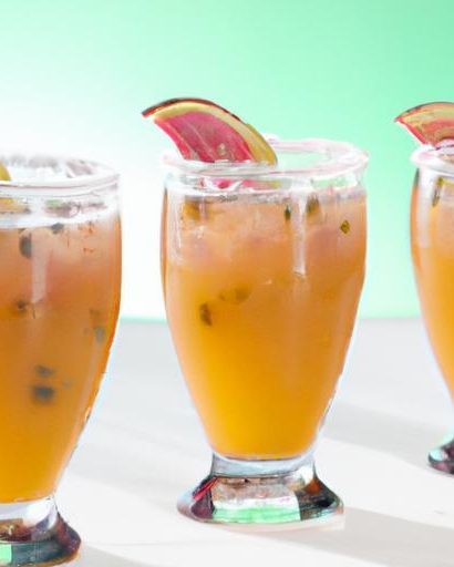 Tropical Twist: How to Make Passion Fruit Guava Punch Mocktail