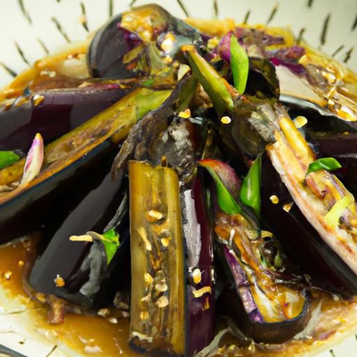 Savor the Flavor: Chinese Eggplant in Tangy Garlic Sauce