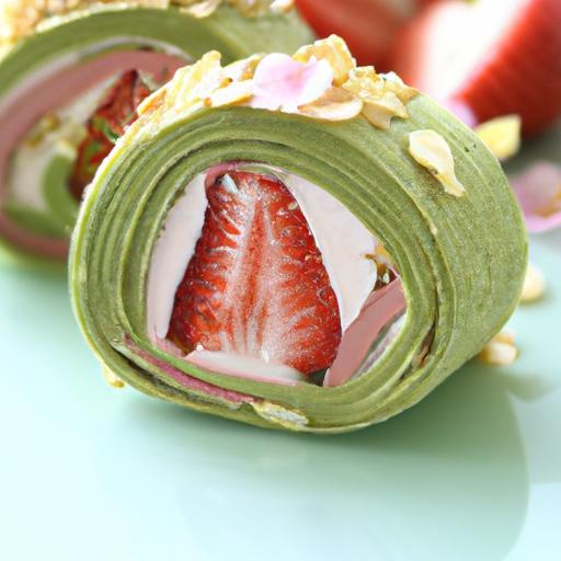Sweet Harmony: Creating the Perfect Matcha Strawberry Roll Cake