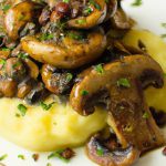 Velvety Polenta Meets Earthy Roasted Mushrooms Delight