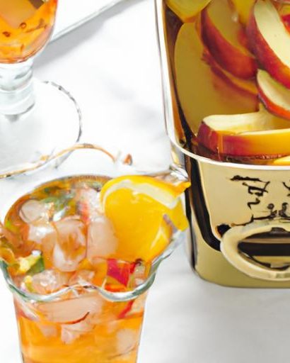 Peachy White Wine Sangria: A Refreshing Summer Twist