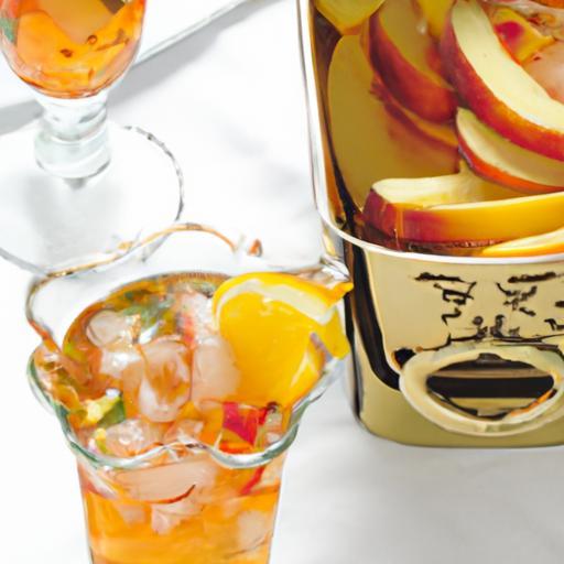 Peachy White Wine Sangria: A Refreshing Summer Twist