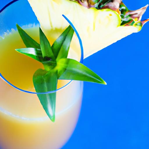 Refreshing Pineapple & Mint Juice: A Zesty Taste of Wellness