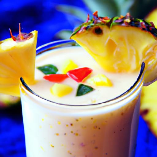 Tropical Bliss: How to Make a Refreshing Piña Colada Smoothie