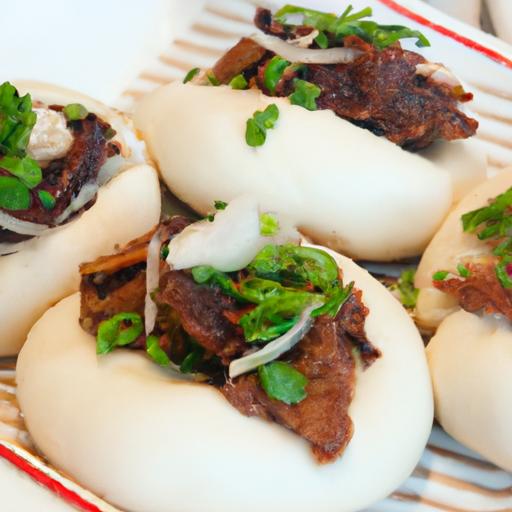 Fluffy Bao Buns Stuffed with Tender Braised Beef Delights