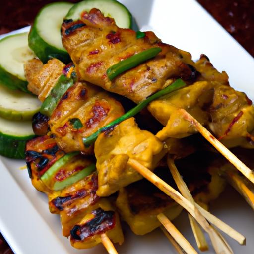 Flavorful & Simple: Your Guide‍ to Easy Chicken Satay Skewers