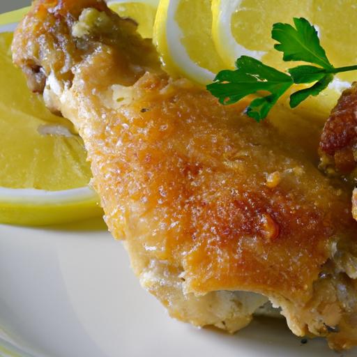 Zesty Lemon Crusted Chicken Thighs: Crispy & Flavorful Delight
