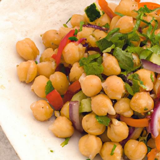 Zesty Moroccan Spiced Chickpea Salad: A Flavorful Twist
