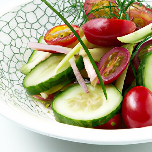 Fresh⁤ & Crisp: The Ultimate Cucumber and Tomato Salad ​Guide