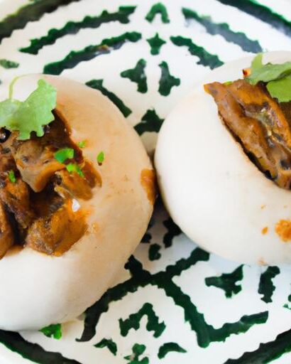 Fluffy Bao Buns Stuffed with Tender Braised Beef Delights
