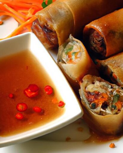 Crispy & Healthy: Easy Air Fried Spring Rolls Recipe Guide