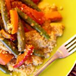 Savor Moroccan Couscous with Vibrant Roast Vegetables Delight
