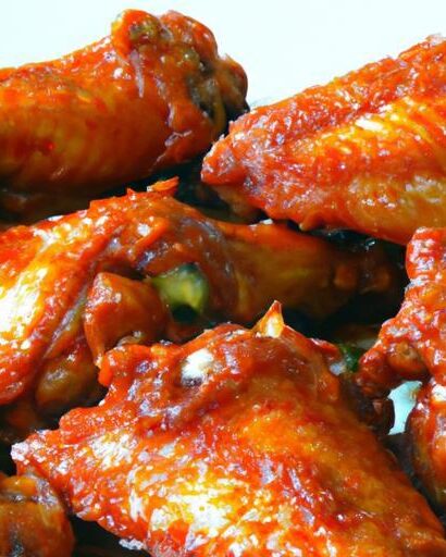 Fiery Korean Chicken Wings: A Bold Bite of Spicy Delight