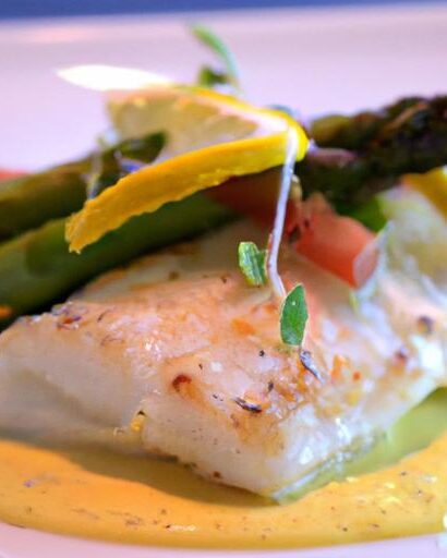 Savor Grilled Dover Sole with Zesty Lemon Beurre Blanc Delight