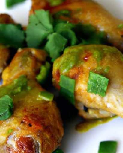 Spice Up Dinner: Butterflied Chicken Drumsticks with Jalapeño