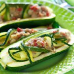 Zesty Low-Carb Zucchini Boats Stuffed with Savory Turkey