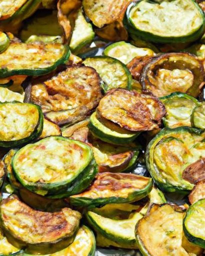 Crunchy Keto Delight: Air Fried Zucchini Chips Recipe